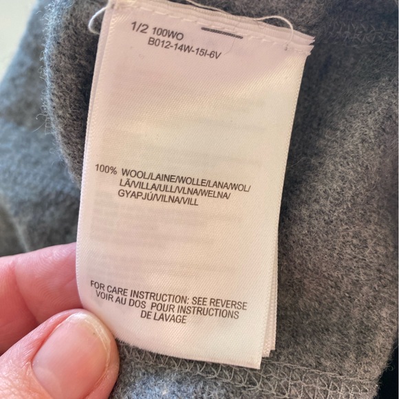 Woolen gray blazer women's jacket MEXX medium 💯 wool - Picture 9 of 14